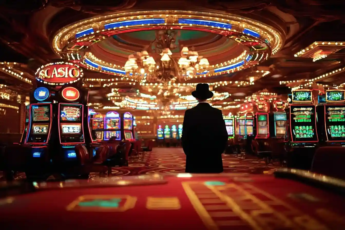 Slot machine gameplay illustration